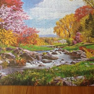 Vintage Victory Gold Box Jigsaw Puzzle 'Spring Symphony'