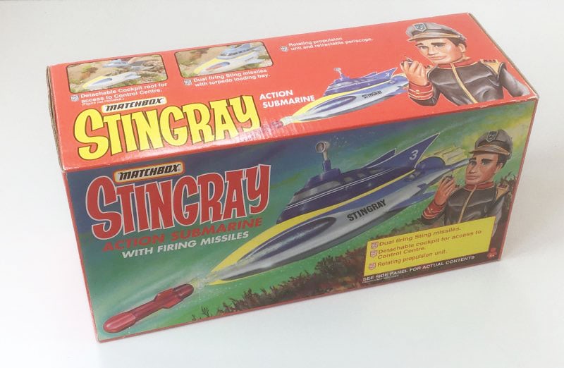 Vintage 'STINGRAY' ACTION SUBMARINE Matchbox 1993