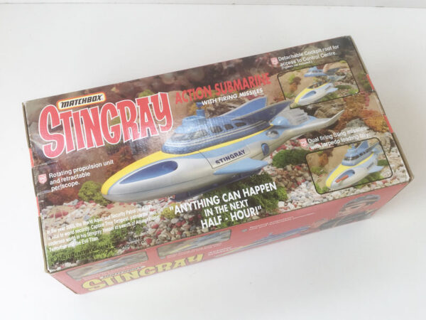 Vintage 'STINGRAY' ACTION SUBMARINE Matchbox 1993