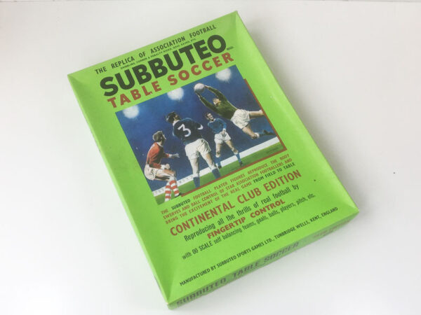 Subbuteo Continental Club Edition 1970's box