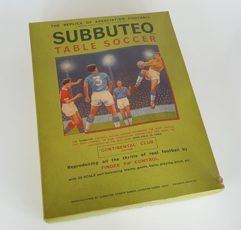 Vintage SUBBUTEO CONTINENTAL CLUB EDITION Set 1970's