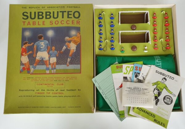 Vintage SUBBUTEO CONTINENTAL CLUB EDITION Set 1970's