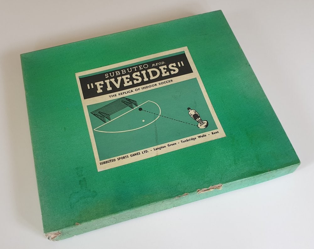 Vintage Subbuteo FIVESIDES Box Set 1960's