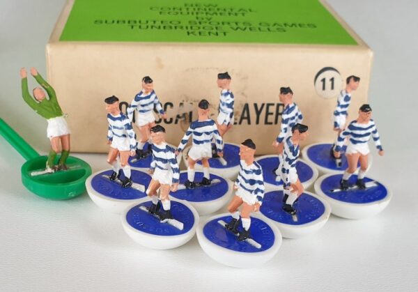 Vintage Subbuteo HW Team 11 Queens Park Rangers QPR 1970s