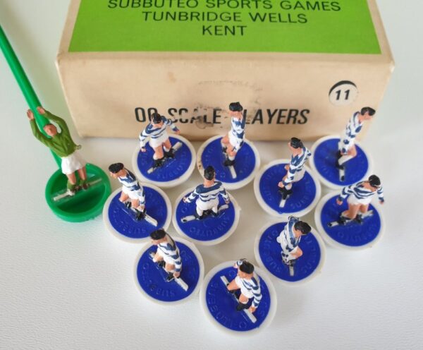 Vintage Subbuteo HW Team 11 Queens Park Rangers QPR 1970s