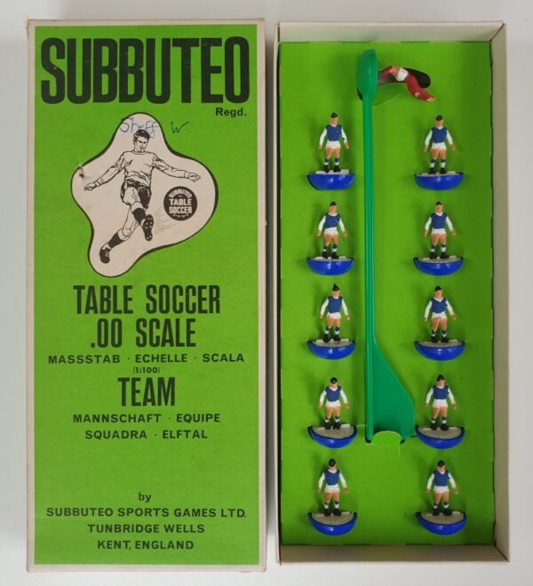 Vintage Subbuteo HW Team 17 Sheffield Wednesday Brighton 1970's