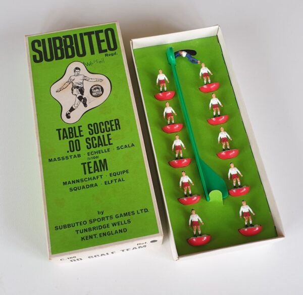 Vintage Subbuteo Team HW 39 Walsall Poland 1970's