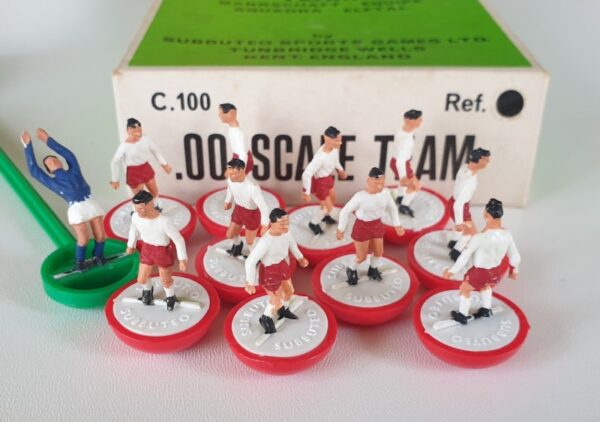 Vintage Subbuteo Team HW 39 Walsall Poland 1970's