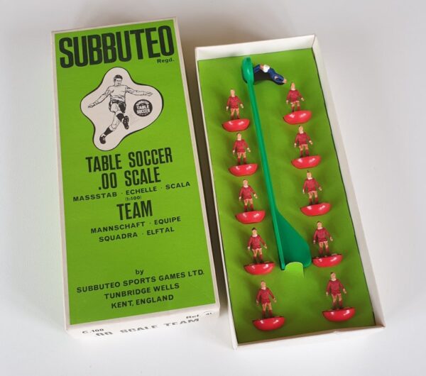 Vintage Subbuteo HW Team 41 Liverpool 1970's