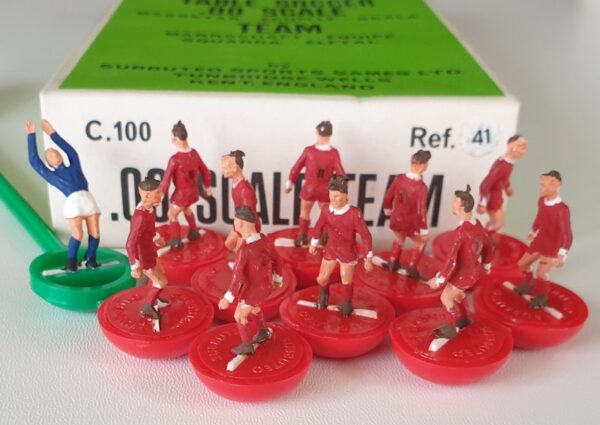 Vintage Subbuteo HW Team 41 Liverpool 1970's