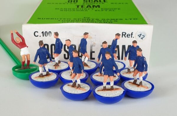 Vintage Subbuteo HW Team 42 Chelsea 1970's