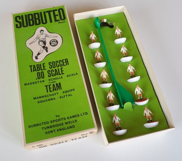 Vintage Subbuteo HW Team 56 Ajax Stuttgart 1970's