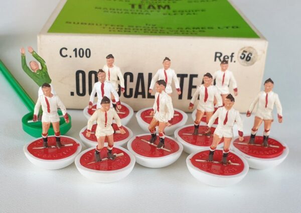 Vintage Subbuteo HW Team 56 Ajax Stuttgart 1970's