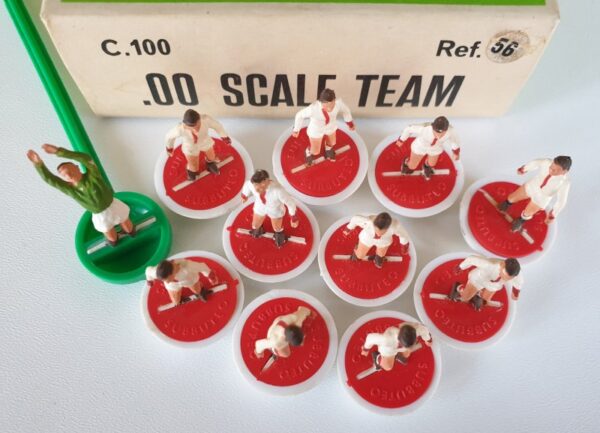 Vintage Subbuteo HW Team 56 Ajax Stuttgart 1970's