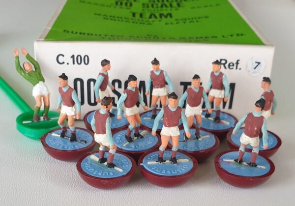 Vintage Subbuteo HW team 7 West Ham 1970's