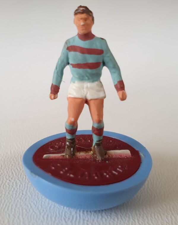 Vintage Subbuteo HW Team 79 West Ham 2nd Away Kit 1970's