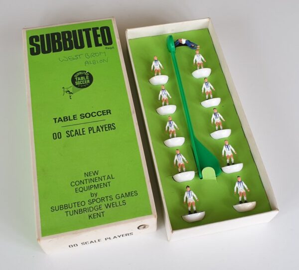 Vintage Subbuteo Team HW 3 West Bromwich Albion 1970's