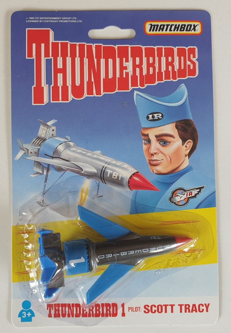 Vintage THUNDERBIRD 1 Diecast Model - Matchbox 1992