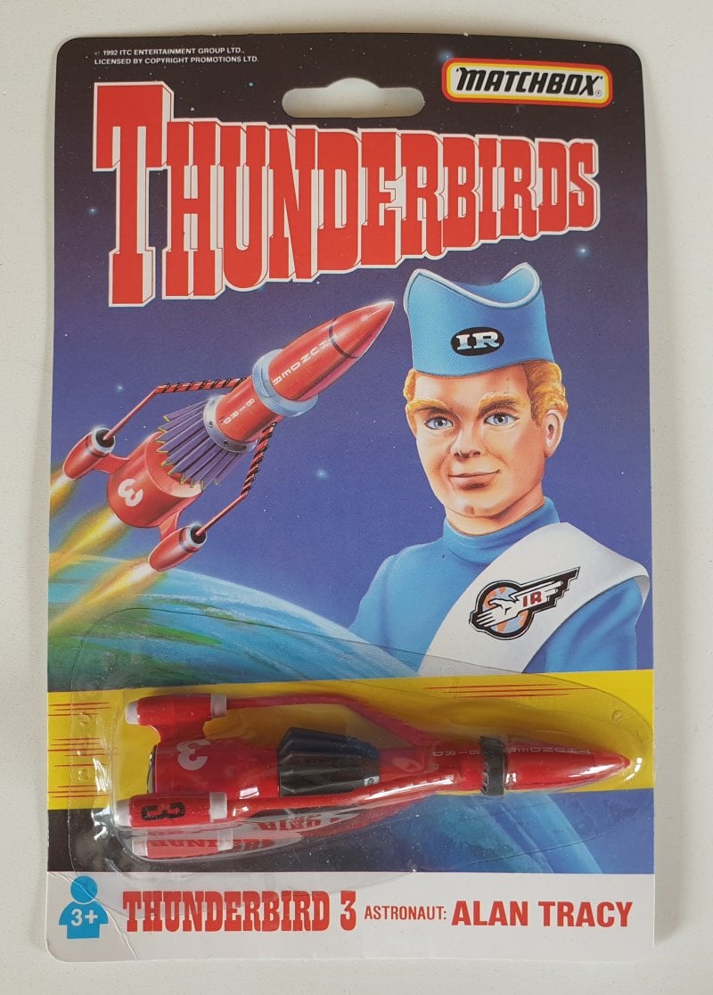 Vintage THUNDERBIRD 3 Diecast Model - Matchbox 1992