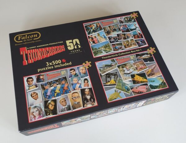 Thunderbirds Jigsaw Puzzle (3 x 500pc) 50th Anniversary Collectors Edition