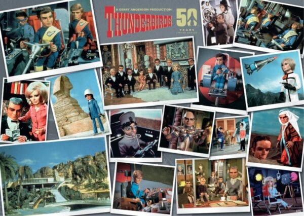 THUNDERBIRDS 50th ANNIVERSARY 3 x 500 Jigsaw Puzzles Collectors Set Falcon