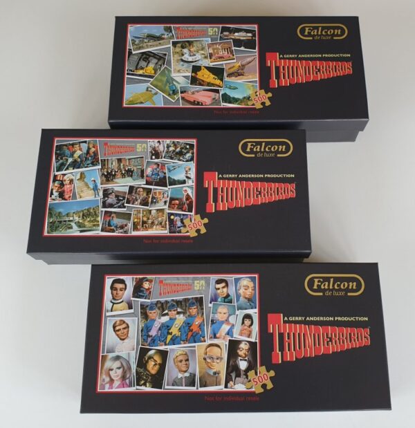 Thunderbirds Jigsaw Puzzle (3 x 500pc) 50th Anniversary Collectors Edition