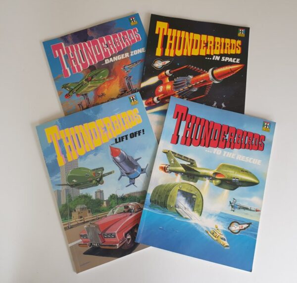 THUNDERBIRDS Graphic Novels Comic Albums 1991 Ravette