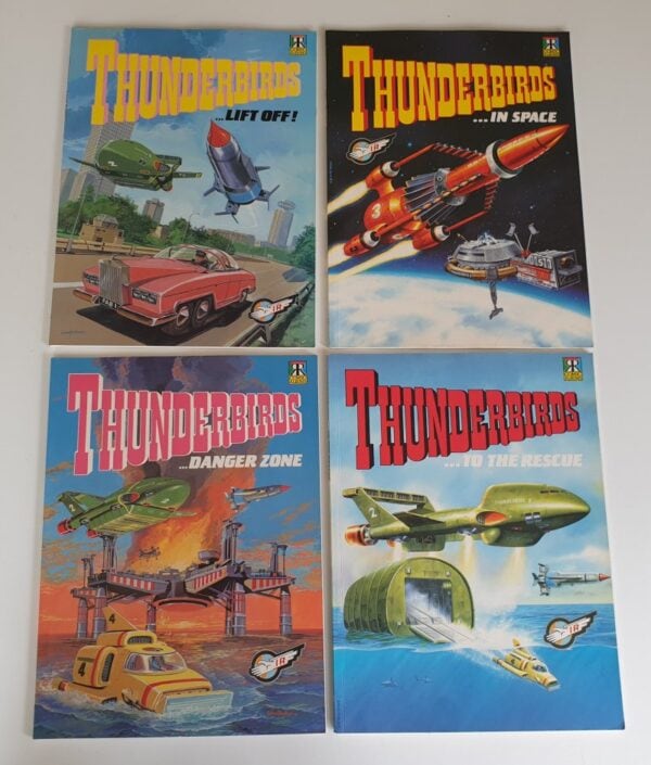THUNDERBIRDS Graphic Novels Comic Albums 1991 Ravette