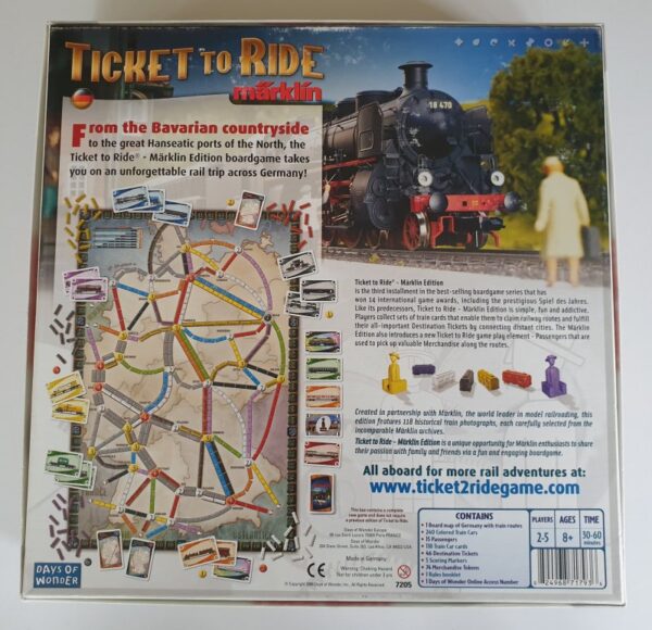 'TICKET TO RIDE MARKLIN' board game