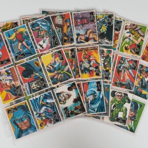 BATMAN 'BLACK BAT' GUM CARDS SET Topps (A&BC) Deluxe 1989 Reissue