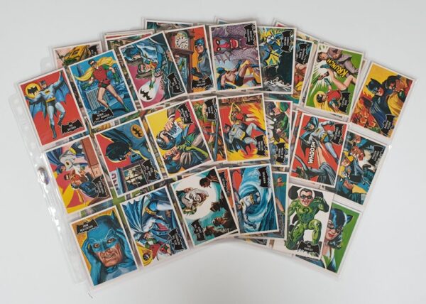 BATMAN 'BLACK BAT' GUM CARDS SET Topps (A&BC) Deluxe 1989 Reissue