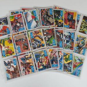 BATMAN 'BLUE BAT' GUM CARDS SET Topps (A&BC) Deluxe 1989 Reissue