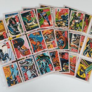 BATMAN 'RED BAT' GUM CARDS SET Topps (A&BC) Deluxe 1989 Reissue