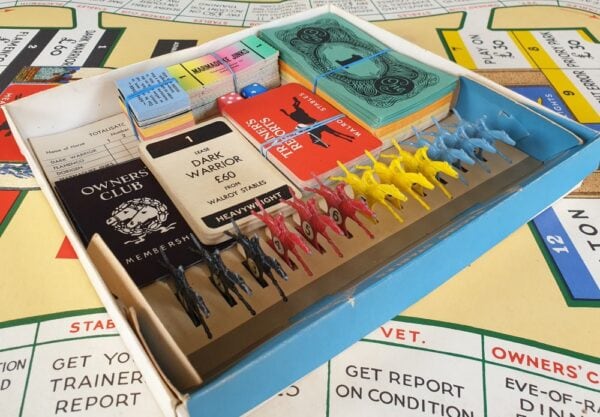 TOTOPOLY board game waddingtons vintage 1950s horse racing