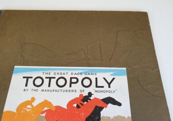 TOTOPOLY board game waddingtons vintage 1950s horse racing