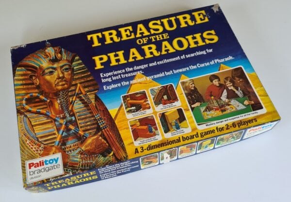 TREASURE OF THE PHARAOHS Vintage Board Game - Palitoy 1970's