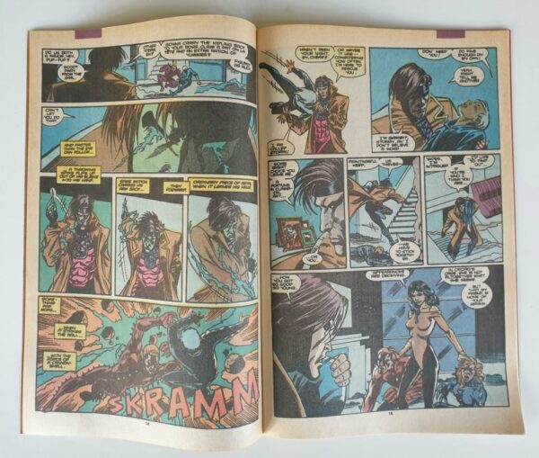 THE UNCANNY X-MEN #266 Vintage Marvel Comic 1990 (Gambit)