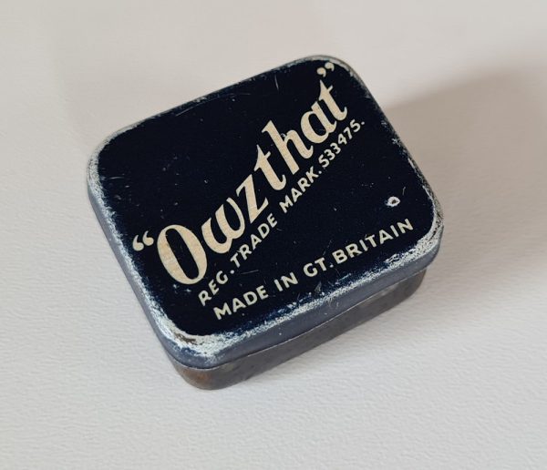 Owzthat vintage cricket game metal tin