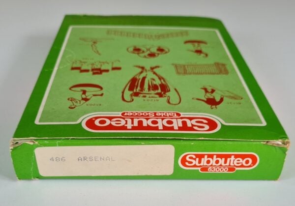 Vintage Subbuteo LW Team 486 Arsenal 1980's