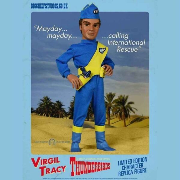 VIRGIL TRACY Thunderbirds Collectable Figure by Big Chief Studios