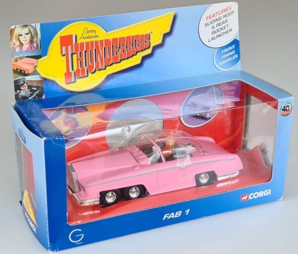 Corgi Classics CC00601 FAB 1 Lady Penelope's Rolls Royce Thunderbirds Diecast Model 2005