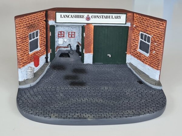 Vintage Vanguards Diecast PD2002 Lancashire Police 1960's Annual Inspection Diorama set