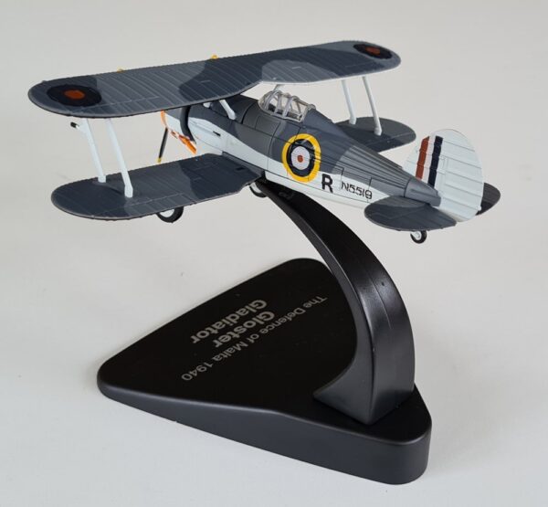 Atlas Editions 1/72 Diecast DEFENCE OF MALTA 1940 SET Gloster Gladiator 3909012