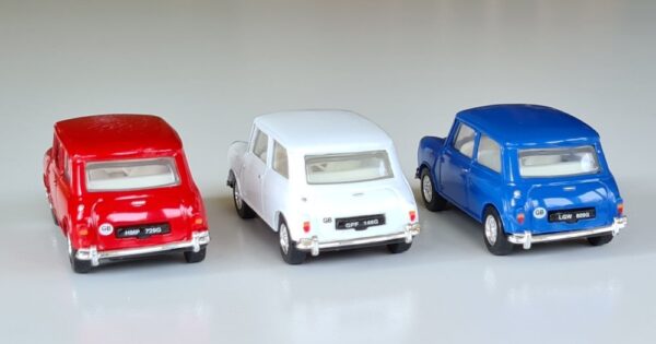 Vintage Corgi Classics 97713 Italian Job set 1960's Mini Cooper 1992