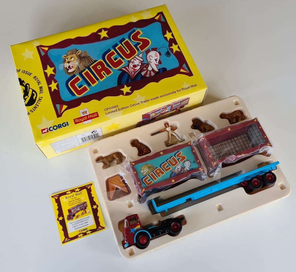 Corgi Classics CP10502 Circus Set Royal Mail Limited Edition 2002