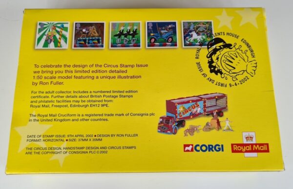 Corgi Classics CP10502 Circus Set Royal Mail Limited Edition 2002