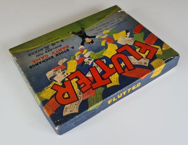 Vintage FLUTTER Board Game by Spear's 1950's