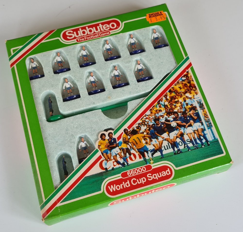 Vintage Subbuteo LW team England 569 World Cup Squad 1990