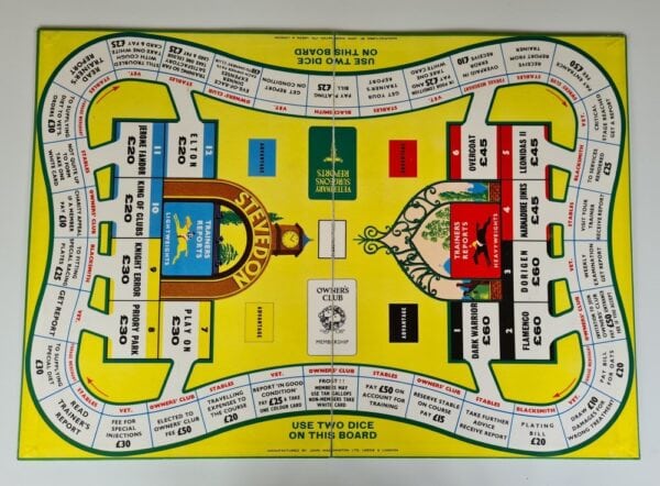 vintage Totopoly 1960's board game by Waddingtons