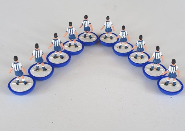 Vintage Subbuteo OHW team 51 Millwall, Sheffield Wednesday 1960's